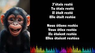 ♫ Nauka francuskiego I Koniugacja ♫ RESTER I Plus que parfait [upl. by Aicenat]