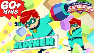 Blockers BEST Episodes 🦸‍♂️ Stan Lees Superhero Kindergarten 🦸‍♂️ 1 Hour of Full Episodes [upl. by Kealey203]