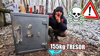 Wie lange hält ein 155kg PANZER TRESOR meinen BÖLLER STAND reupload [upl. by Kcerred]