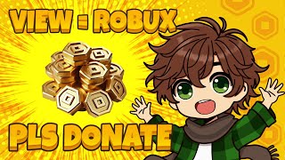 🔴 ROBUX GIVEAWAY 🌟PLS DONATE🌟  ROBLOX PlsDonate Giveaway KazeyoYT Kazeyo ROBLOX [upl. by Enrica]