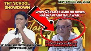 SEPTEMBER 20 2024 TNT SCHOOL SHOWDOWN from ST BENILDE CENTER FOR GLOBAL COMPETENCEINC [upl. by Ynnad]