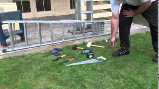 Tuin  Tools used in fitting a log cabin [upl. by Flora]