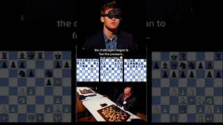 🤪Magnus Carlsen plays blindfold chess against 3 opponents at the same time 🤯🥶 [upl. by Eiramaneet]