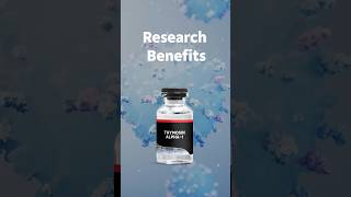 Research Benefits of Thymosin Alpha1 peptides fitness mens science ThymosinAlpha1 research [upl. by Everett]