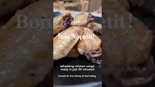 Refreshing recipes for summer 30 Minute Chicken Wing Delight [upl. by Silvester]