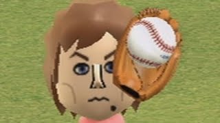 wii sports raging and funny moments  baseball max level [upl. by Farly]