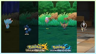 Pokemon UltraSun amp UltraMoon  MisdreavusMurkrowDrifloonPhantump amp Klefki Locations [upl. by Norrag]