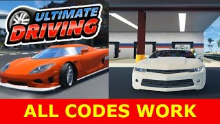 ALL CODES WORK  6 CODES Westover Islands Ultimate Driving ROBLOX [upl. by Enyrehtak]