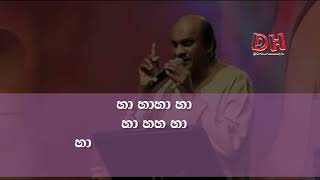 ran malak lesa karaoke Sunil Edirisingha රන් මලක් ලෙස  Sunflowers live [upl. by Ellenrahc]