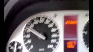 Mercedes B200CDI acceleration 0160kph [upl. by Hillie]