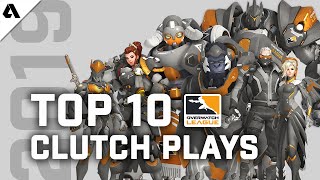 TOP 10 Most Clutch Plays  Overwatch League Season 2 [upl. by Razatlab878]