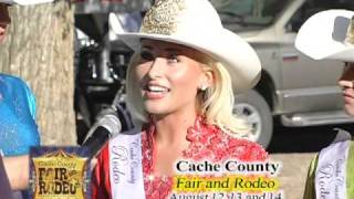 Cache County Fair rodeo royalty [upl. by Kreda]