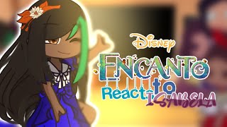 🪔 ENCANTO 🍵 Reacts to ISABELA TikToks  ENCANTO REACTION ⚡  Silent Bellaa roadto9k [upl. by Amerigo504]