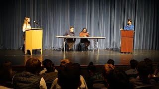 Shady Side Academy Mock Presidential Debate 2016 [upl. by Tol558]