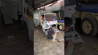 Mini Dump Truck Kok Dicopotin shortvideo minitruck minijeep [upl. by Goldina221]