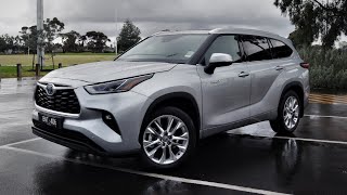 2021 Toyota Kluger Grande Review  New Car Reviews [upl. by Eyssej220]