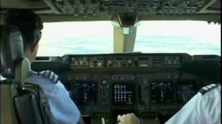 Boeing 747400 Pilot Training Flight [upl. by Leiand]