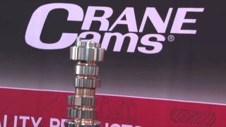 Cranes Billet LSX Valve Covers amp LSX Roller Lifters at SEMA 2011 [upl. by Nunci]