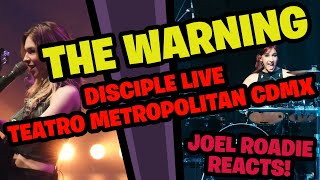 The Warning  DISCIPLE Live at Teatro Metropolitan CDMX 08292022  Roadie Reacts [upl. by Ateikan335]