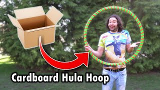 How To Make A Hula Hoop From Cardboard Boxes At No To Little Cost [upl. by Lekar541]