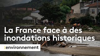 La France face à des inondations historiques [upl. by Aneg690]