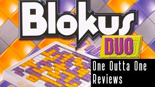 Blokus Duo  Tabletop Game Reviews [upl. by Odnalo]