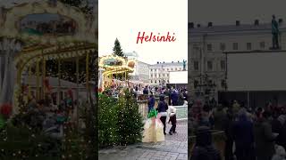 Helsinki Christmas market helsinki travel christmas [upl. by Nbi]