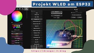 Projekt WLED auf einen ESP32 flashen [upl. by Gorski]