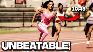 The 100 Meter Mystery Of The Unbeatable World Record Of Florence Griffith Joyner [upl. by Boigie]