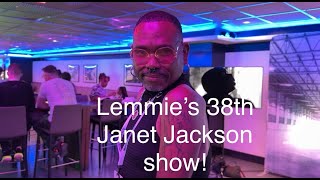 This is his 38th Janet Jackson Show Lemmie DownsLunn shares his love and admiration for Janet [upl. by Palecek]