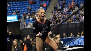 Highlights Utahs MyKayla Skinner becomes an NCAA champion on vault [upl. by Tuchman]