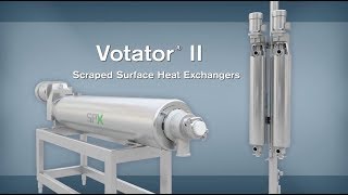 Flymar  SPX Votator II Scraped Surface Heat Exchangers [upl. by Tongue]