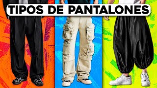 Tipos de PANTALONES para hombre [upl. by Drandell]