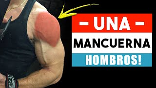 RUTINA DE HOMBROS CON UNA MANCUERNA EN CASA  Mejores Ejercicios para Hombros Con Mancuernas [upl. by Nazarius]