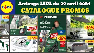 arrivage LIDL Parkside ce lundi 29 avril ✅ arrivage jardinage Parkside 🔥 Promos deals de la semaine [upl. by Mot]