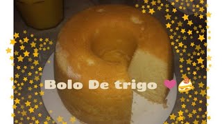 BOLO DE TRIGO COM FERMENTO [upl. by Imak37]