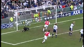 Arsenal 21 Tottenham Hotspur 2001 FA Cup Semi Final [upl. by Yemorej171]