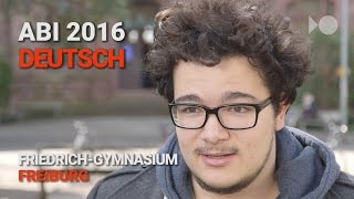 Deutsch Abi 2016  Wie wars [upl. by Notterb]