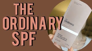 The Ordinary Sunscreen Review Dr Dray [upl. by Mirabelle]