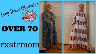 Clothing Haul  OVER 70 Beauty  Long Dresses 👗 [upl. by Eentihw]