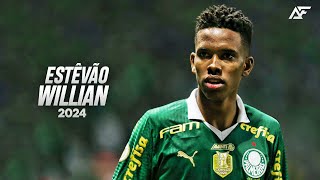 Estêvão Willian 2024  The Future of Brazil  Skills Goals amp Assists  HD [upl. by Assirat235]