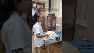 MBBS practical exam minivlogTrivandrum medical college youtubeshorts minivlog mbbs [upl. by Janina712]