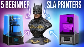 Best SLA 3D Printers for Beginners in 2023  Top 5  Resin Printers [upl. by Brien]