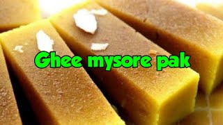 Mysore pak recipeMysore pak recipe telugu loMysore pak thayari vidhanam [upl. by Natsuj]