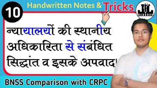 Concepts of legal jurisdiction। न्यायालयों की स्थानीय अधिकारिता से सम्बंधित सिद्धांत व इसके अपवाद। [upl. by Naihs]