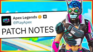 This Nerf Is HUGE Apex New Patch Notes are INSANE [upl. by Baerman8]