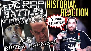 Jack the Ripper vs Hannibal Lecter  ERBreakdown History Teacher Reaction [upl. by Deehsar428]