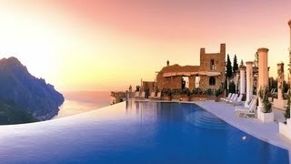 Belmond Hotel Caruso Ravello Amalfi Coast Italy  Unravel Travel TV [upl. by Frazer]