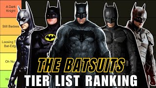 Live Action Batsuits Tier List  19892023 [upl. by Ahras886]