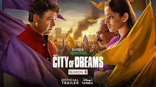 Hotstar Specials City Of Dreams  Season 3  Trailer  Priya Bapat  Atul Kulkarni [upl. by Michaeline]